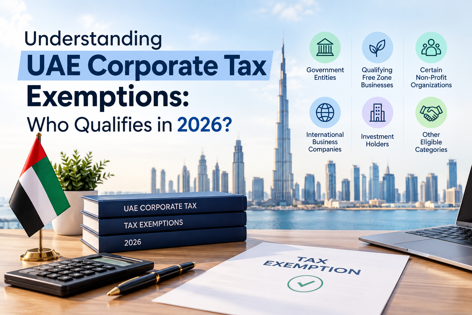 Understanding UAE Corporate Tax Exemptions: Who Qualifies in 2026?