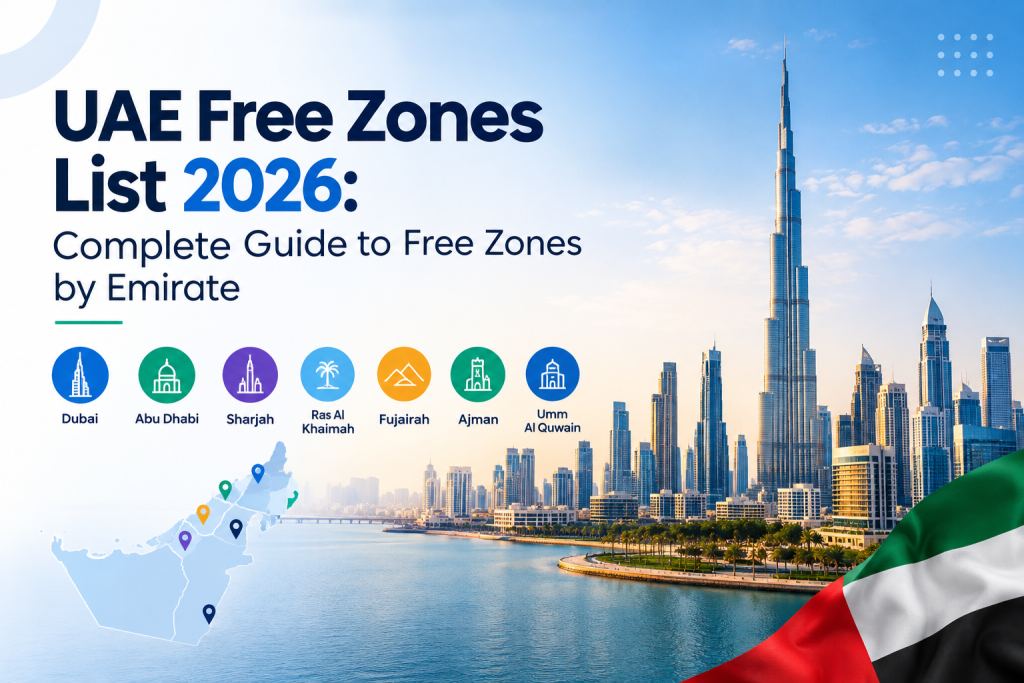 UAE Free Zones List 2026: Complete Guide to Free Zones by Emirate