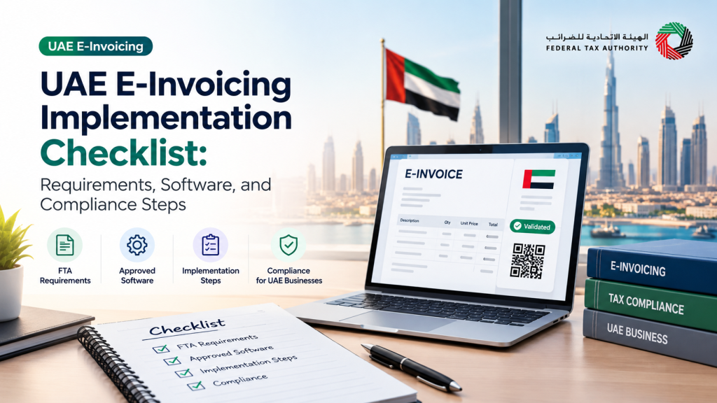 UAE E-Invoicing Implementation Checklist